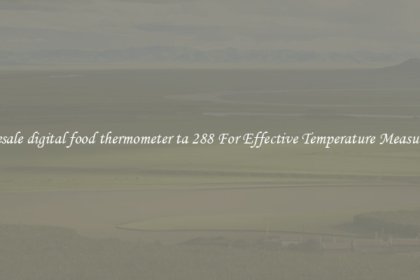 Wholesale digital food thermometer ta 288 For Effective Temperature Measurement