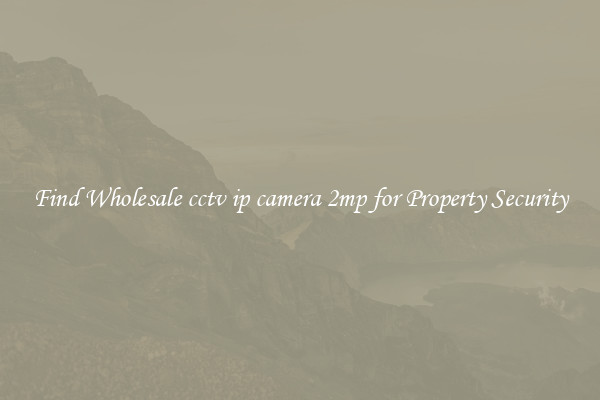Find Wholesale cctv ip camera 2mp for Property Security