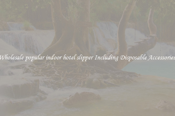 Wholesale popular indoor hotel slipper Including Disposable Accessories 