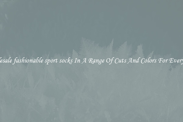 Wholesale fashionable sport socks In A Range Of Cuts And Colors For Every Shoe